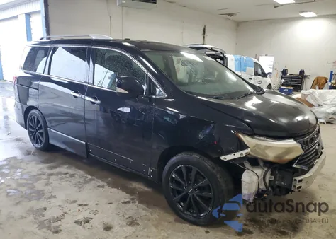 2014 Nissan Quest S z USA, uszkodzony, nr VIN JN8AE2KP9E9100519